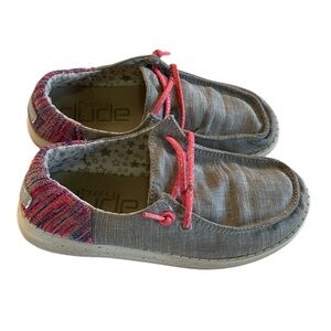 Hey Dude Wendy Youth Funk Grey girls shoes